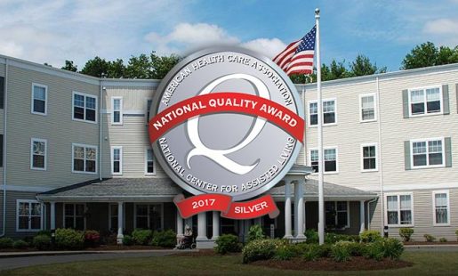 American Health Care Association and National Center for Assisted Living award Wingate at Norton Silver Award