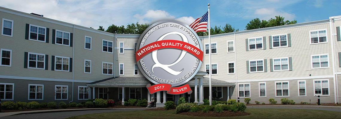 American Health Care Association and National Center for Assisted Living award Wingate at Norton Silver Award