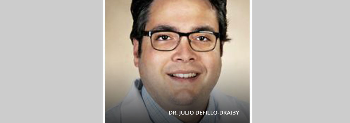 Dr. Julio Defillo-Draiby joins Wingate Residences on Blackstone Boulevard as resident physician