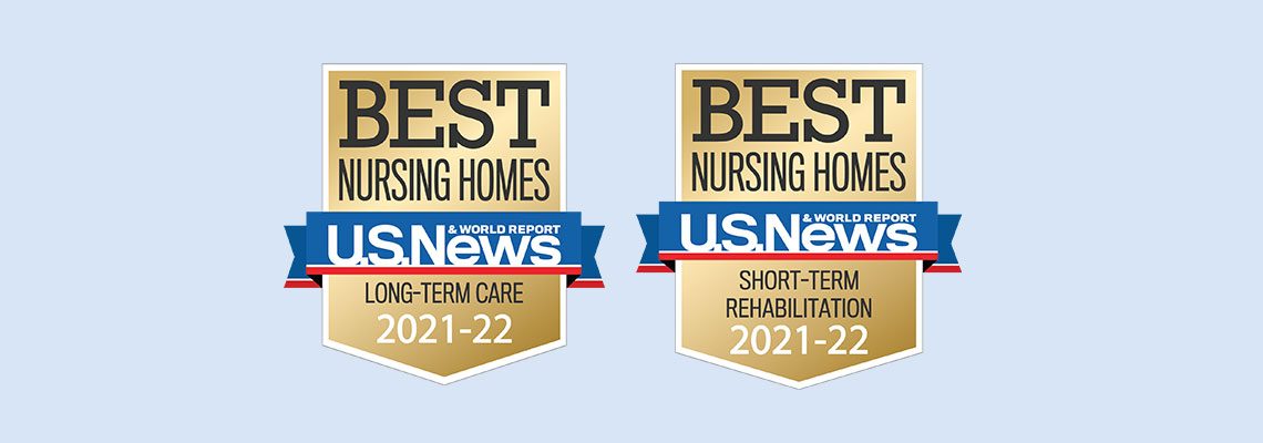 U.S. News & World Report Names Wingate at Silver Lake a 2021-22 Best Nursing Home in both Short-Term Rehabilitation and Long-Term Care